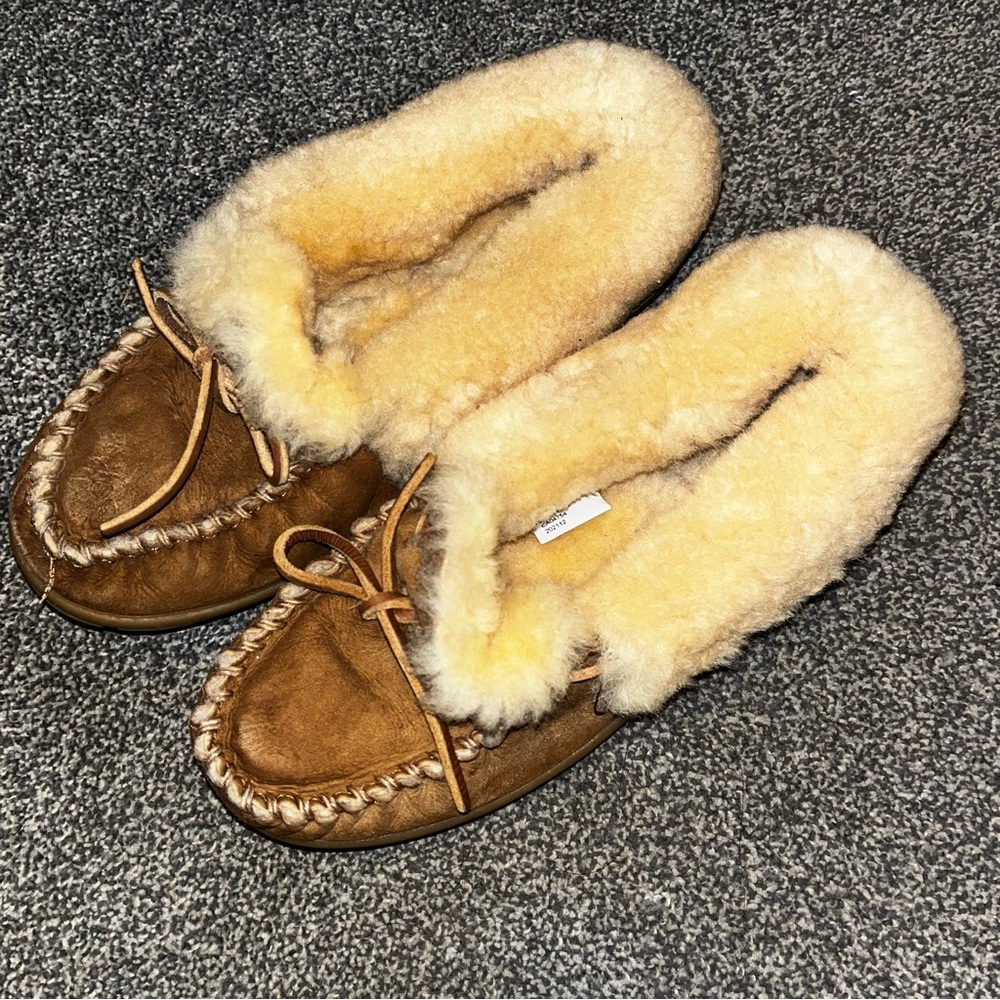 L.L bean | tan loafers
